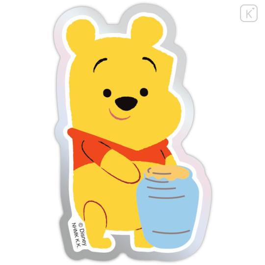 Japan Disney Acrylic Sticker - Piglet & Pooh - 3