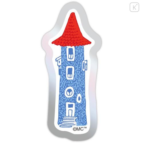 Japan Moomin Acrylic Sticker - Little My & Moomintroll : House - 4