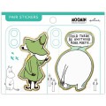 Japan Moomin Acrylic Sticker - Moomintroll & Snufkin : Poetic - 2