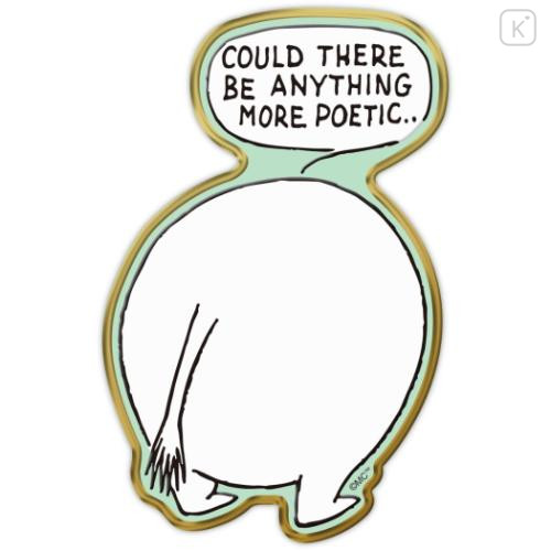 Japan Moomin Acrylic Sticker - Moomintroll & Snufkin : Poetic - 4
