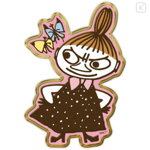 Japan Moomin Acrylic Sticker - Little My : Flower Butterfly - 4