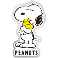 Japan Peanuts Acrylic Sticker - Snoopy & Woodstock : Hug - 3