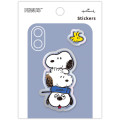 Japan Peanuts Acrylic Sticker - Snoopy & Woodstock : Brothers - 2