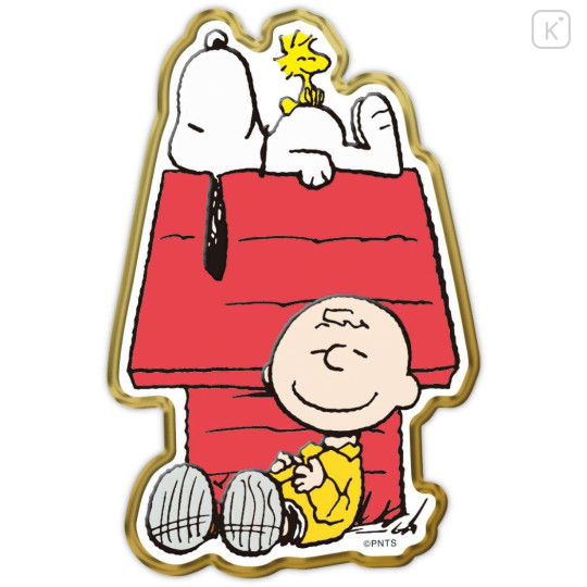 Japan Peanuts Acrylic Sticker - Snoopy : Charlie House - 3