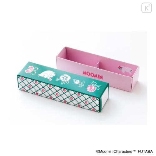 Japan Moomin Date Stamp Chop - Moomintroll & Snufkin : 80th Anniversary Letter Clover - 4