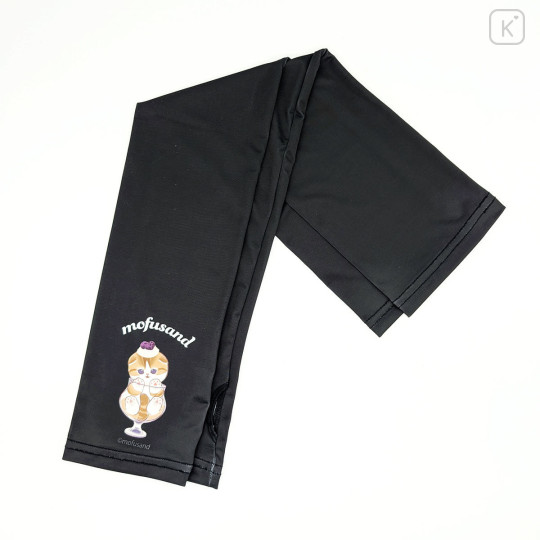 Japan Mofusand Arm Cover - Parfait Cat Black - 1