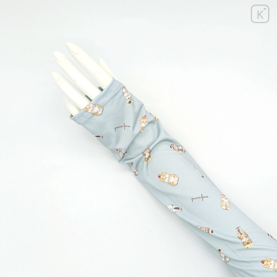 Japan Mofusand Arm Cover - Parfait Cat Mint - 2