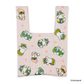 Japan Mofusand Jacquard Woven Mini Tote Bag - Rabbit Cat Pink - 4