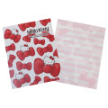 Japan Sanrio Stationery Letter Set - Hello Kitty : Big Ribbon Red - 2