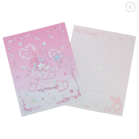 Japan Sanrio Stationery Letter Set - My Melody : Dream Flower - 2
