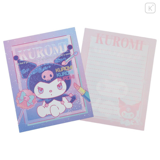 Japan Sanrio Stationery Letter Set - Kuromi : KUROMIfy the World - 2