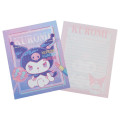 Japan Sanrio Stationery Letter Set - Kuromi : KUROMIfy the World - 2