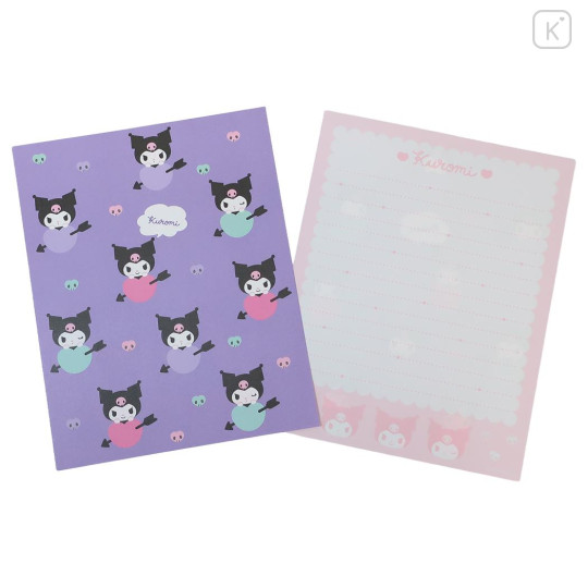 Japan Sanrio Stationery Letter Set - Kuromi : Beauty - 2