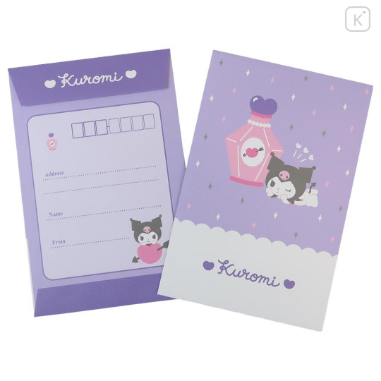 Japan Sanrio Stationery Letter Set - Kuromi : Beauty - 3