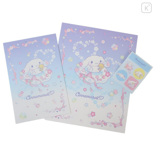 Japan Sanrio Stationery Letter Set - Cinnamoroll : Dream Flower - 1