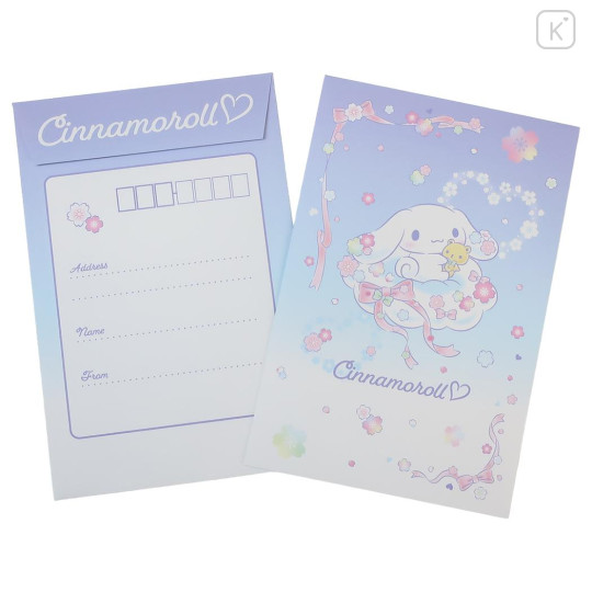 Japan Sanrio Stationery Letter Set - Cinnamoroll : Dream Flower - 3
