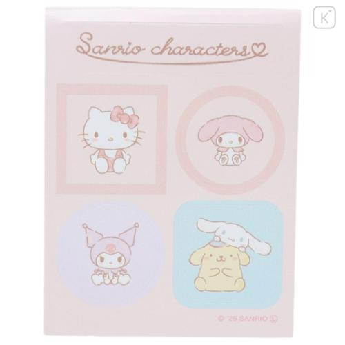 Japan Sanrio Stationery Letter Set - Characters Lineup Pink - 4