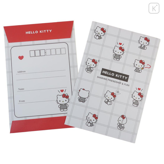 Japan Sanrio Stationery Letter Set - Hello Kitty : Sharing Love - 3