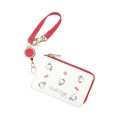 Japan Sanrio Pass Case with Reel - Hello Kitty : After School Memories - 1