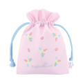 Japan Sanrio Drawstring Pouch - Usahana : After School Memories - 1