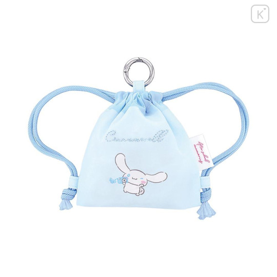 Japan Sanrio Mini Knapsack with Carabiner - Cinnamoroll : After School Memories - 1