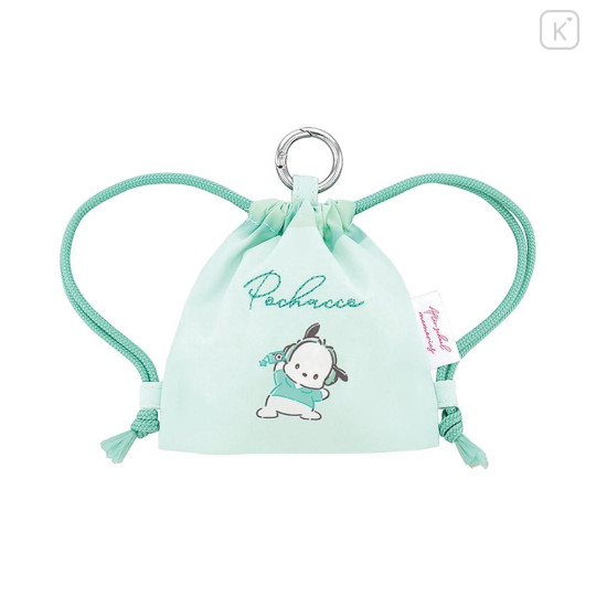 Japan Sanrio Mini Knapsack with Carabiner - Pochacco : After School Memories - 1
