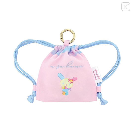 Japan Sanrio Mini Knapsack with Carabiner - Usahana : After School Memories - 1