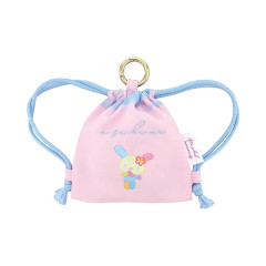 Japan Sanrio Mini Knapsack with Carabiner - Usahana : After School Memories