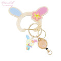 Japan Sanrio Carabiner with Reel - Usahana : After School Memories - 1