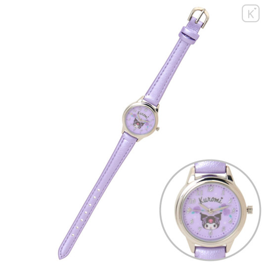 Japan Sanrio Original Kids Watch - Kuromi - 1