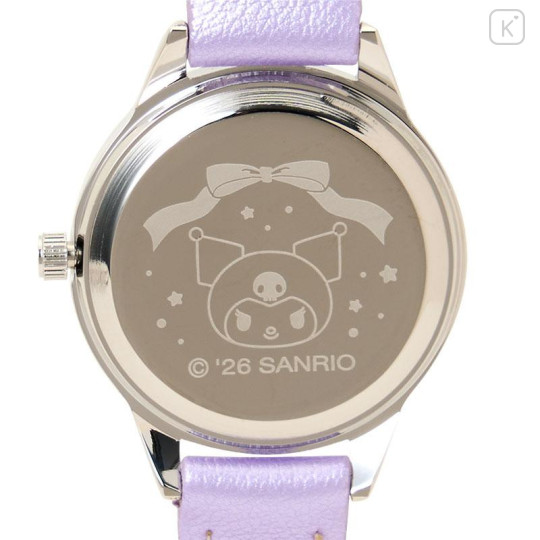 Japan Sanrio Original Kids Watch - Kuromi - 4