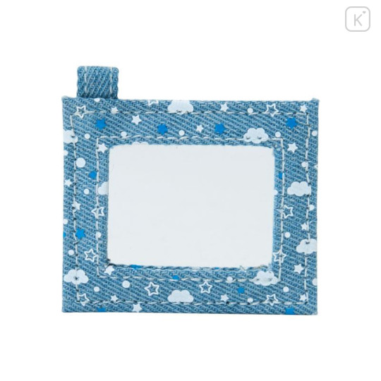 Japan Sanrio Denim Pouch - Cinnamoroll : Heart-fluttering Heisei Girl - 4