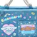 Japan Sanrio Denim Pouch - Cinnamoroll : Heart-fluttering Heisei Girl - 6