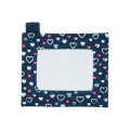 Japan Sanrio Denim Pouch - Usahana : Heart-fluttering Heisei Girl - 4