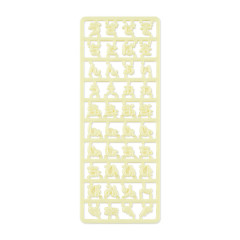 Japan Sanrio Original Custom Alphabet Parts - Maipachirun Special Hiragana Yellow