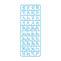 Japan Sanrio Original Custom Alphabet Parts - Maipachirun Special Hiragana Blue - 1