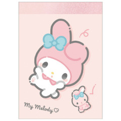 Japan Sanrio Mini Notepad - My Melody : Look At Me Rolling