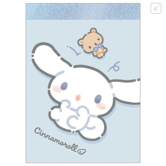 Japan Sanrio Mini Notepad - Cinnamoroll : Look At Me Rolling - 1