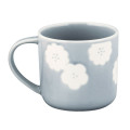 Japan Chiikawa Porcelain Mug with Coaster Set - Chiikawa & Hachiware & Rakko : Happy Blossom - 6