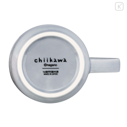 Japan Chiikawa Porcelain Mug with Coaster Set - Chiikawa & Hachiware & Rakko : Happy Blossom - 8