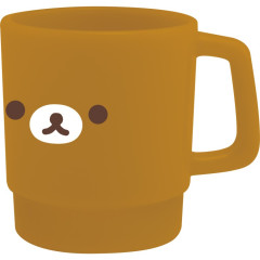Japan San-X Stacking Plastic Cup - Rilakkuma : Face
