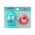 Japan Sanrio Original Magnet Set - Hangyodon : Hangyodon & Bad Badtz-Maru Funny Face - 1