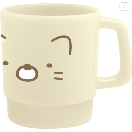 Japan San-X Stacking Plastic Cup - Sumikko Gurashi : Neko Face - 1