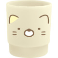 Japan San-X Stacking Plastic Cup - Sumikko Gurashi : Neko Face - 2