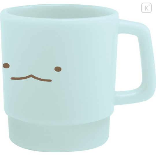 Japan San-X Stacking Plastic Cup - Sumikko Gurashi : Tokage Face - 1