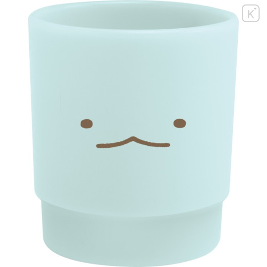 Japan San-X Stacking Plastic Cup - Sumikko Gurashi : Tokage Face - 2