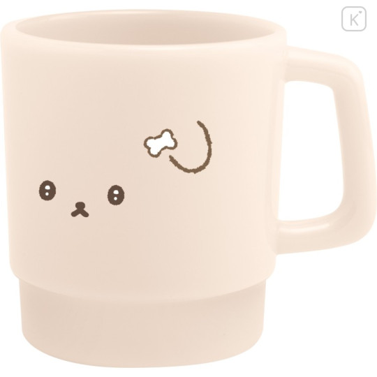 Japan San-X Stacking Plastic Cup - Ishiyowa-chan : Face - 1