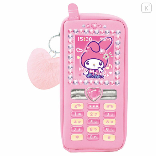 Japan Sanrio Pen Pouch Pencil Case - My Melody : Flip Phone Style - 1