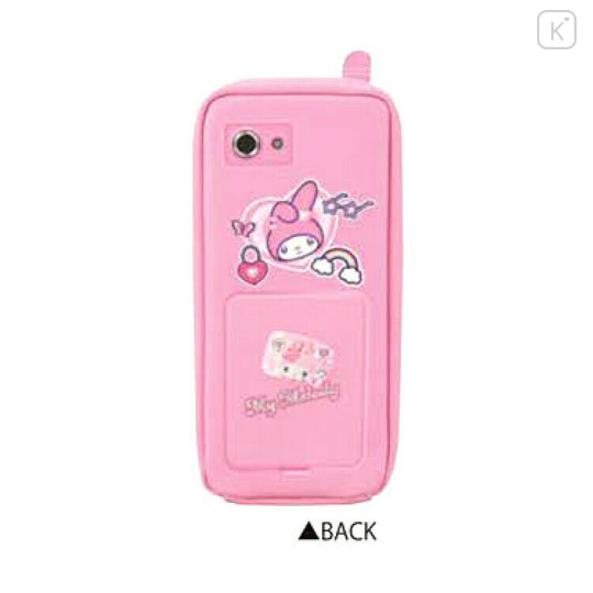 Japan Sanrio Pen Pouch Pencil Case - My Melody : Flip Phone Style - 2