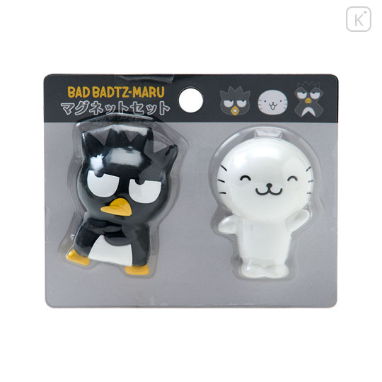 Japan Sanrio Original Magnet Set - Badtz-maru : Hangyodon & Bad Badtz-Maru Funny Face - 1